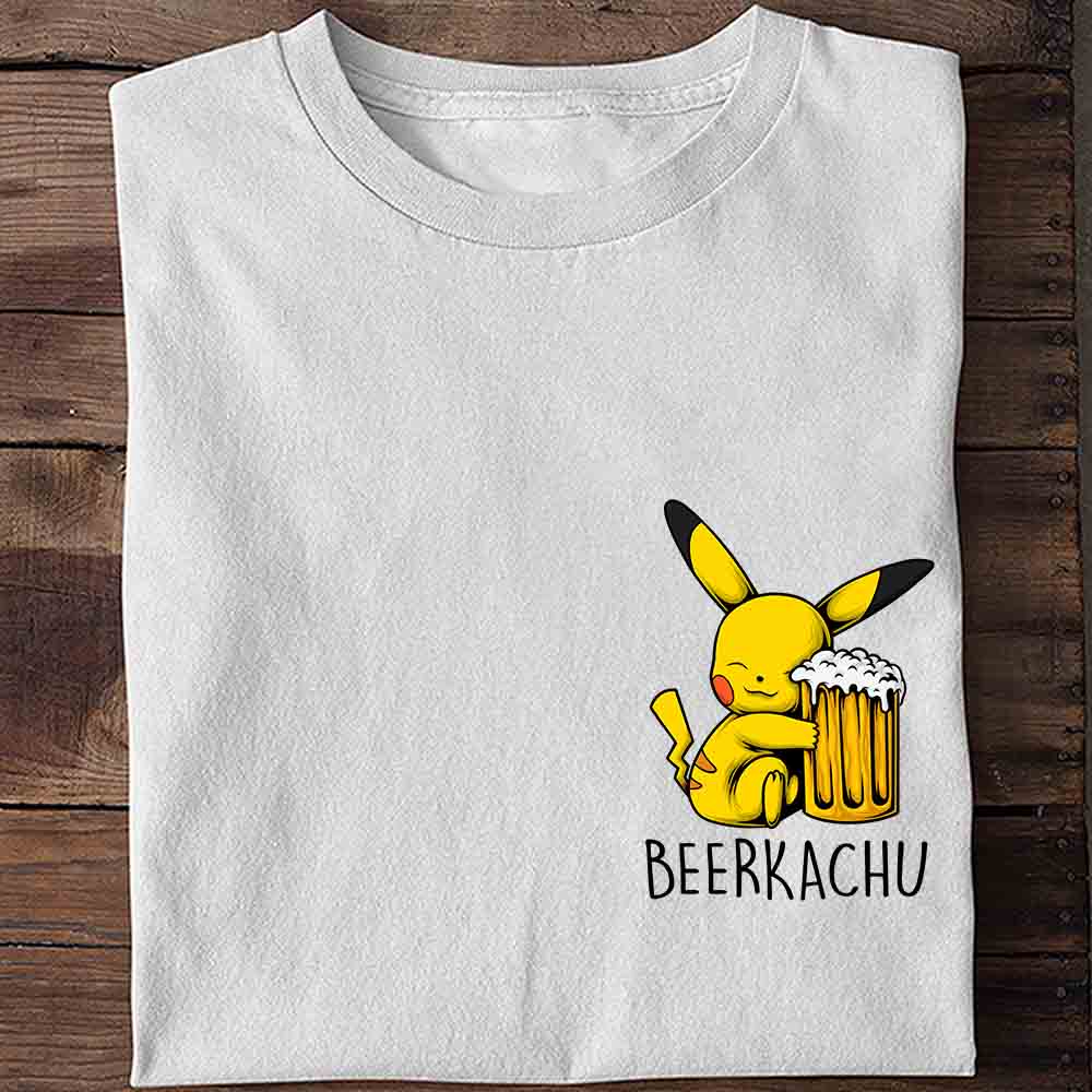 Beerkachu - Shirt Unisex Chest