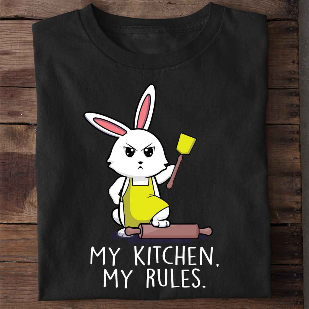 Kitchen Cute Bunny - Shirt Unisex